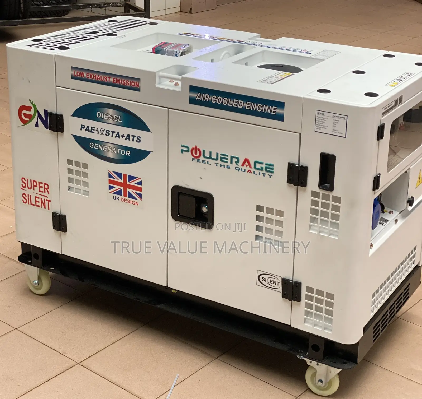Generator Super Silent Powerage 15 Kva