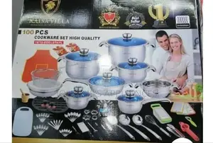 Kaisa Villa Cookware High Quality Set 100pics