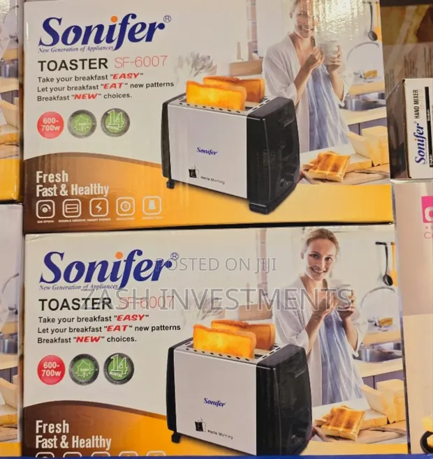 Jual Toaster Sonifer SF-6007 in Central Division Kitchen
