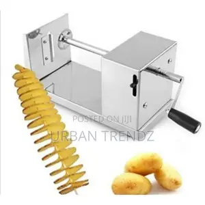 Manual Potato Chips Slicer Spiral Twister Vegetable Cutter.