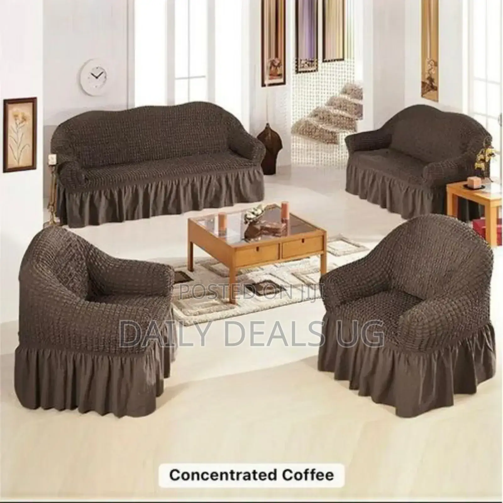 New 3:2:1:1: Quality Sofa Cover Set