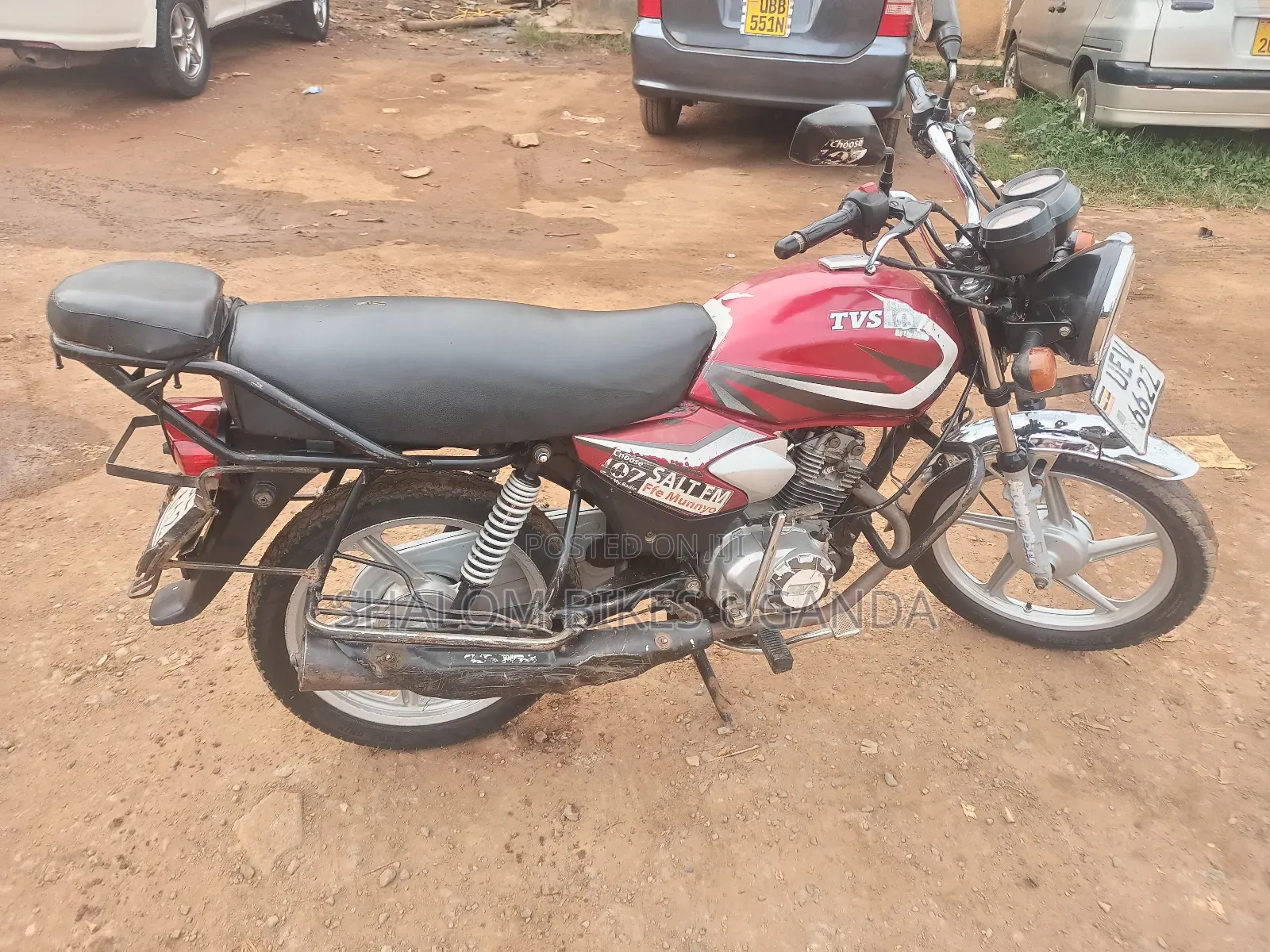 TVS HLX 125 2019 Red