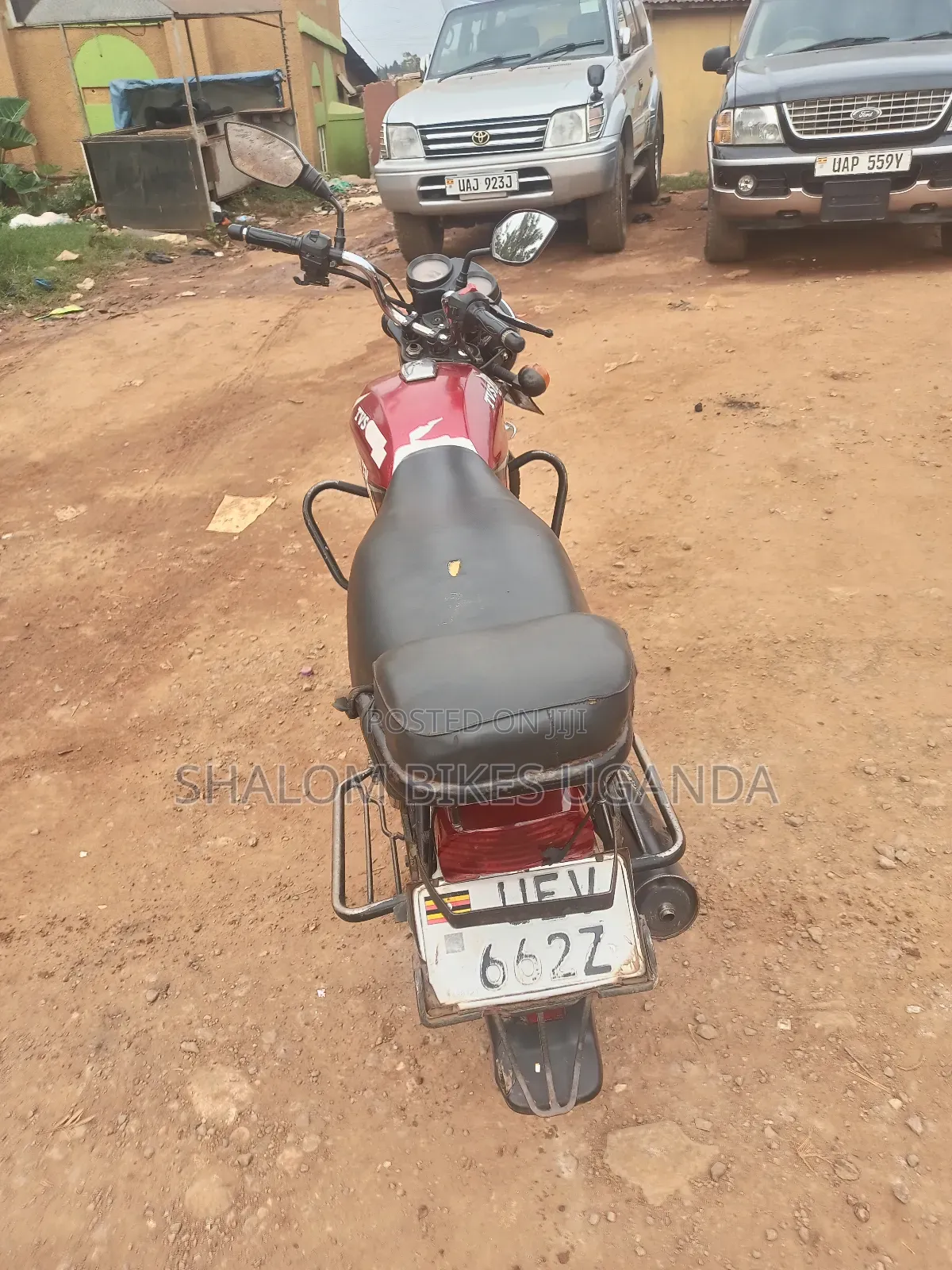 TVS HLX 125 2019 Red