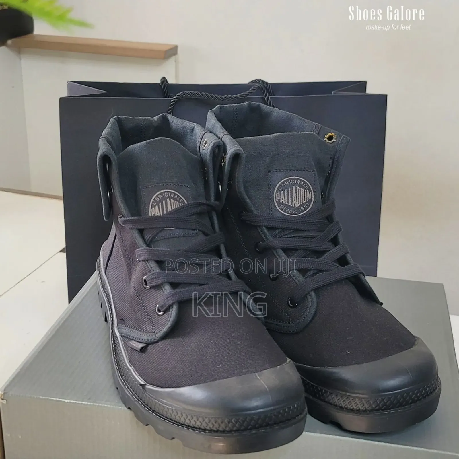 Palladium Triple Black Boots