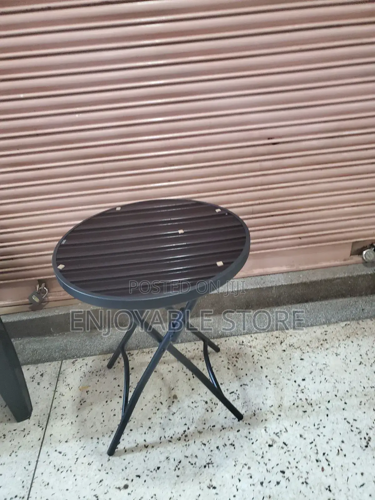 Foldable Glass Table Round Glass Table