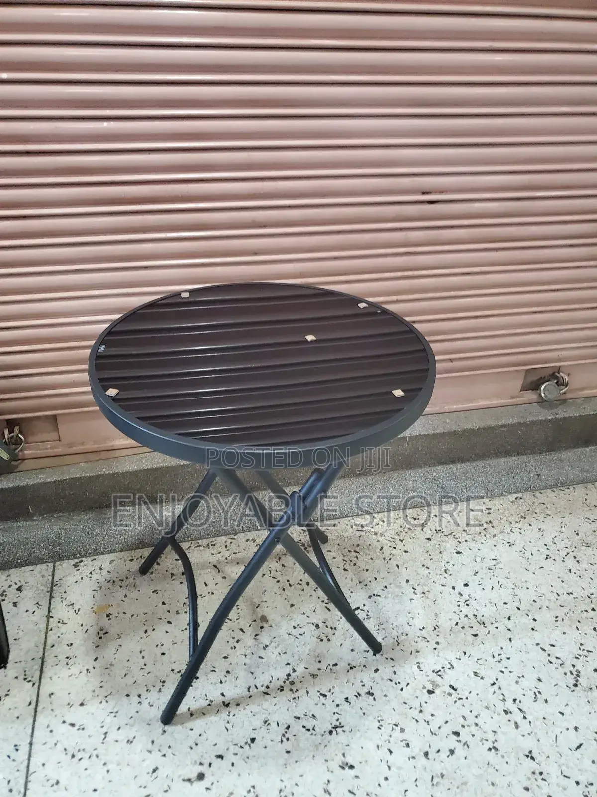 Foldable Glass Table Round Glass Table