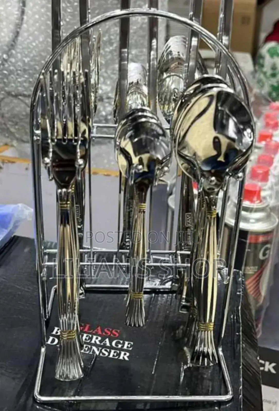 24pcs Cultery Set Forks and Spoons