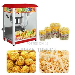 Commercial Electric Popcorn Maker Machine Movie Popcorn1300w