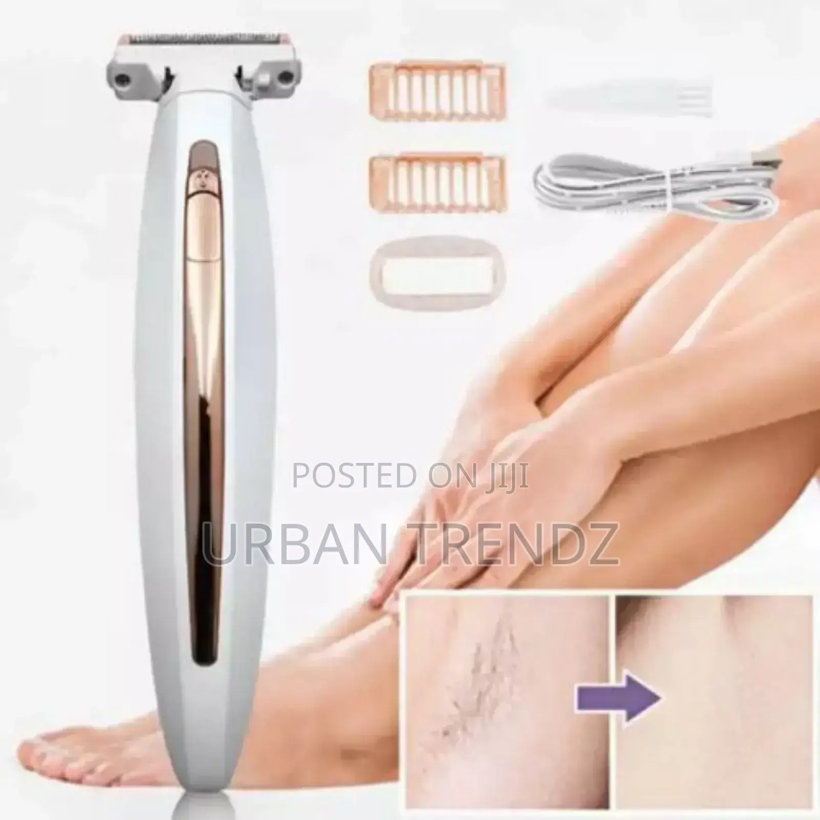 Painless Hair Removal Wetanddry Rechargeable Electric Shaver