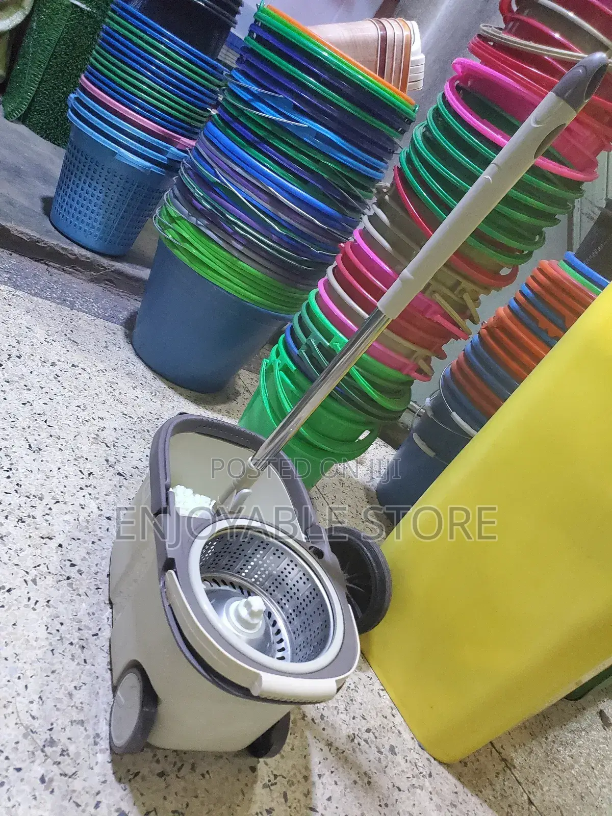 Plastic Mopping Bucket Cleaning Spin Mop Bucket