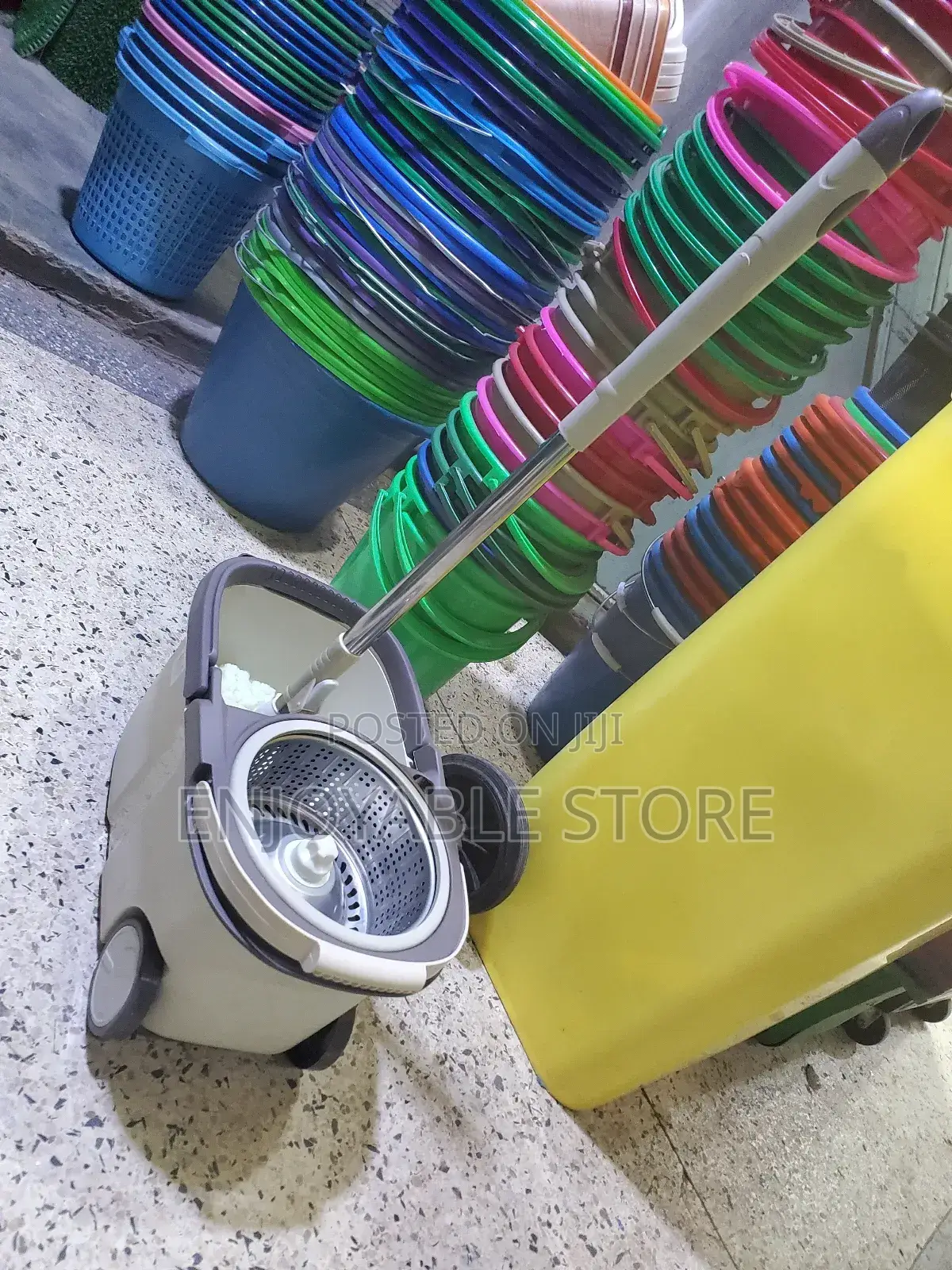 Plastic Mopping Bucket Cleaning Spin Mop Bucket