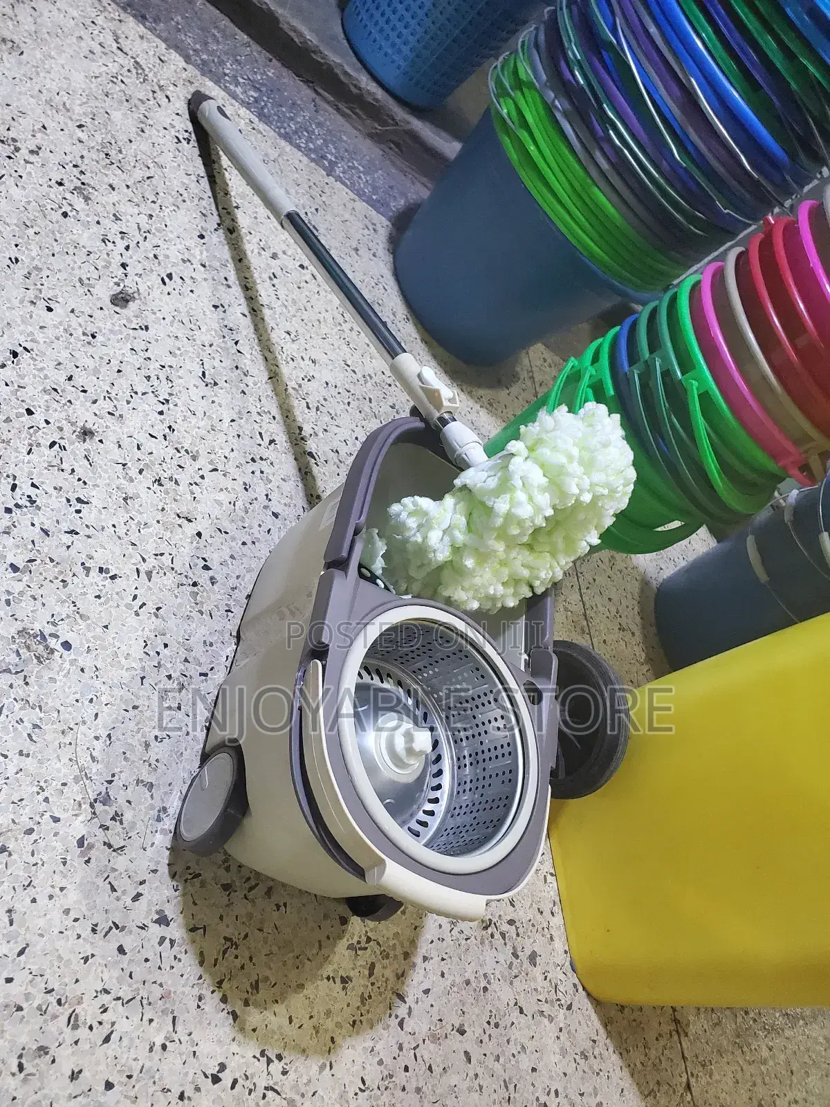 Plastic Mopping Bucket Cleaning Spin Mop Bucket