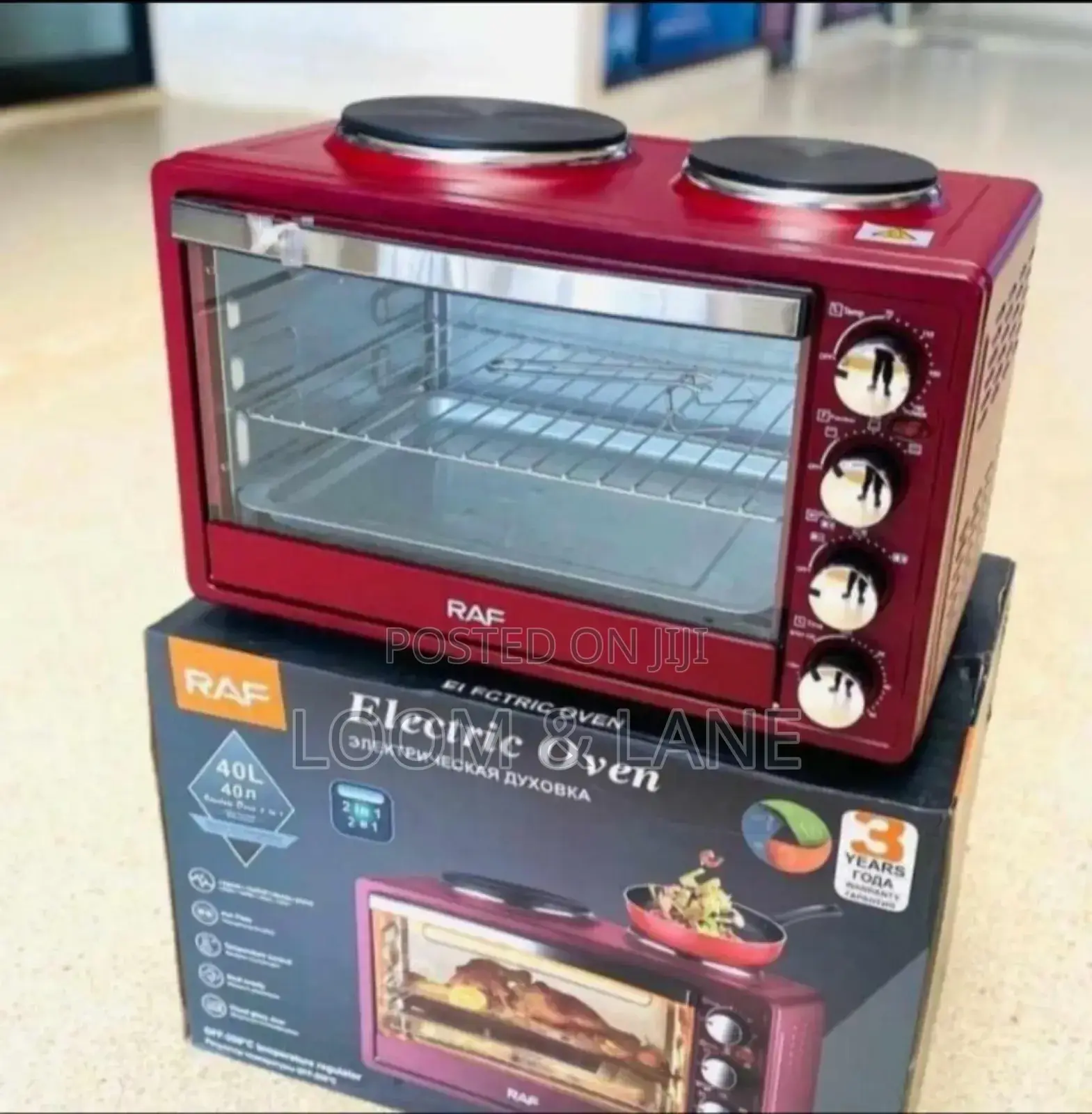Raf 40L Brand New Electric Oven.
