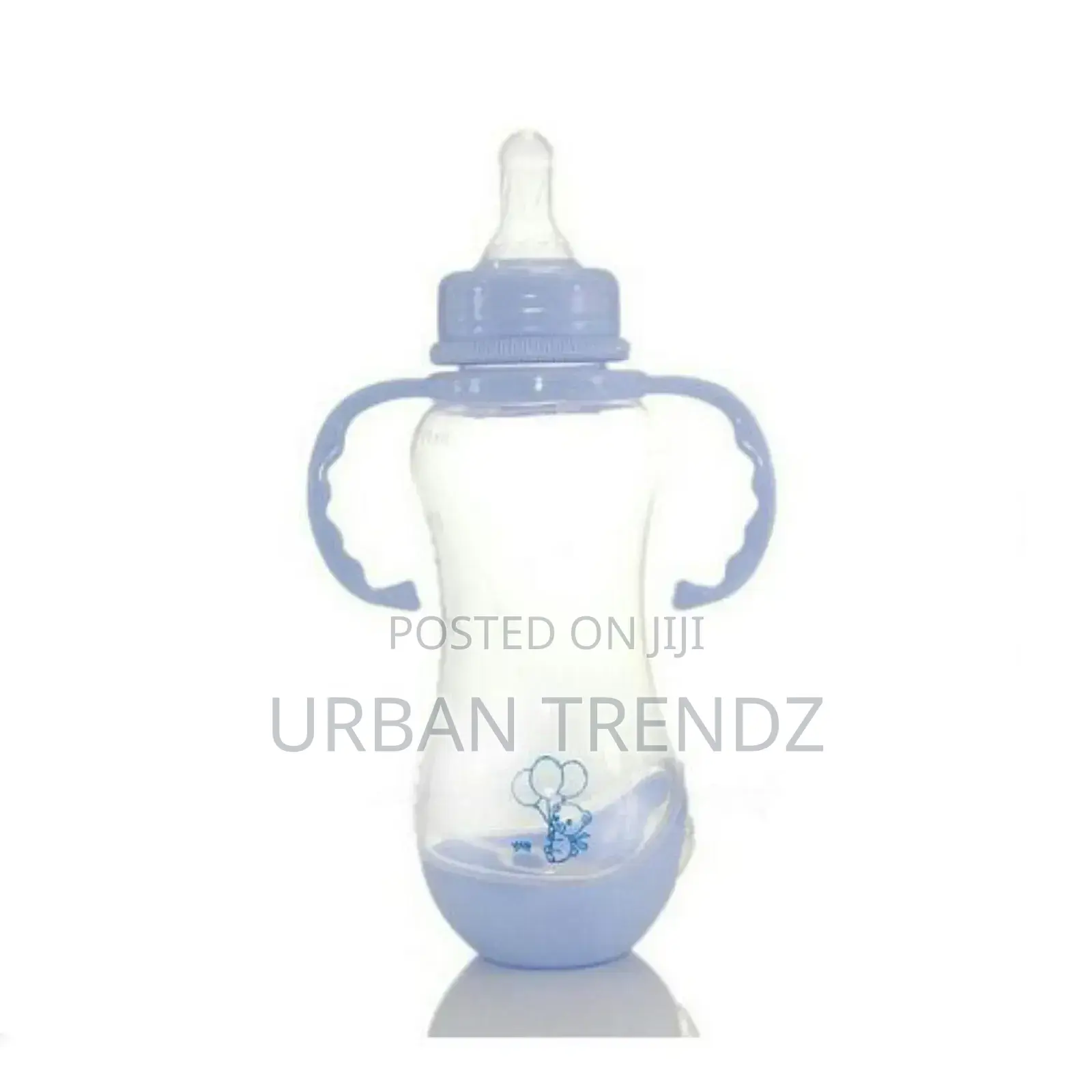 280ml Applebear Milk Baby Feeding Bottle-Blue.