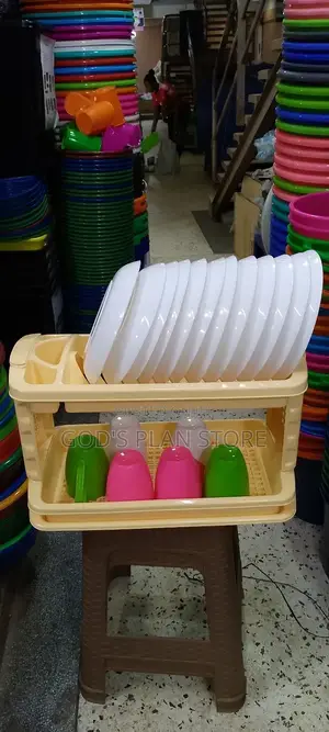 Dish Rack With Tray at the Bottom