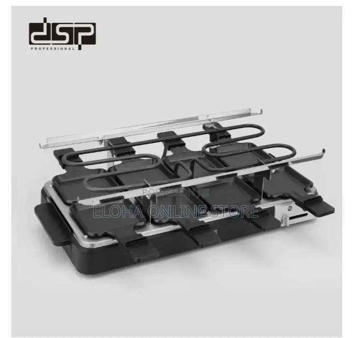 DSP KB1084 Raclette Grill | 1200-1400 W