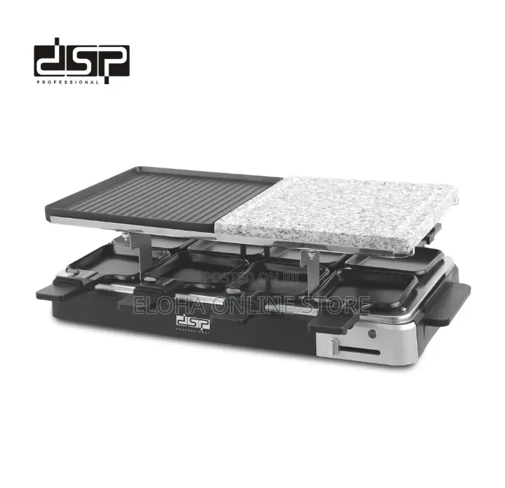 DSP KB1084 Raclette Grill | 1200-1400 W
