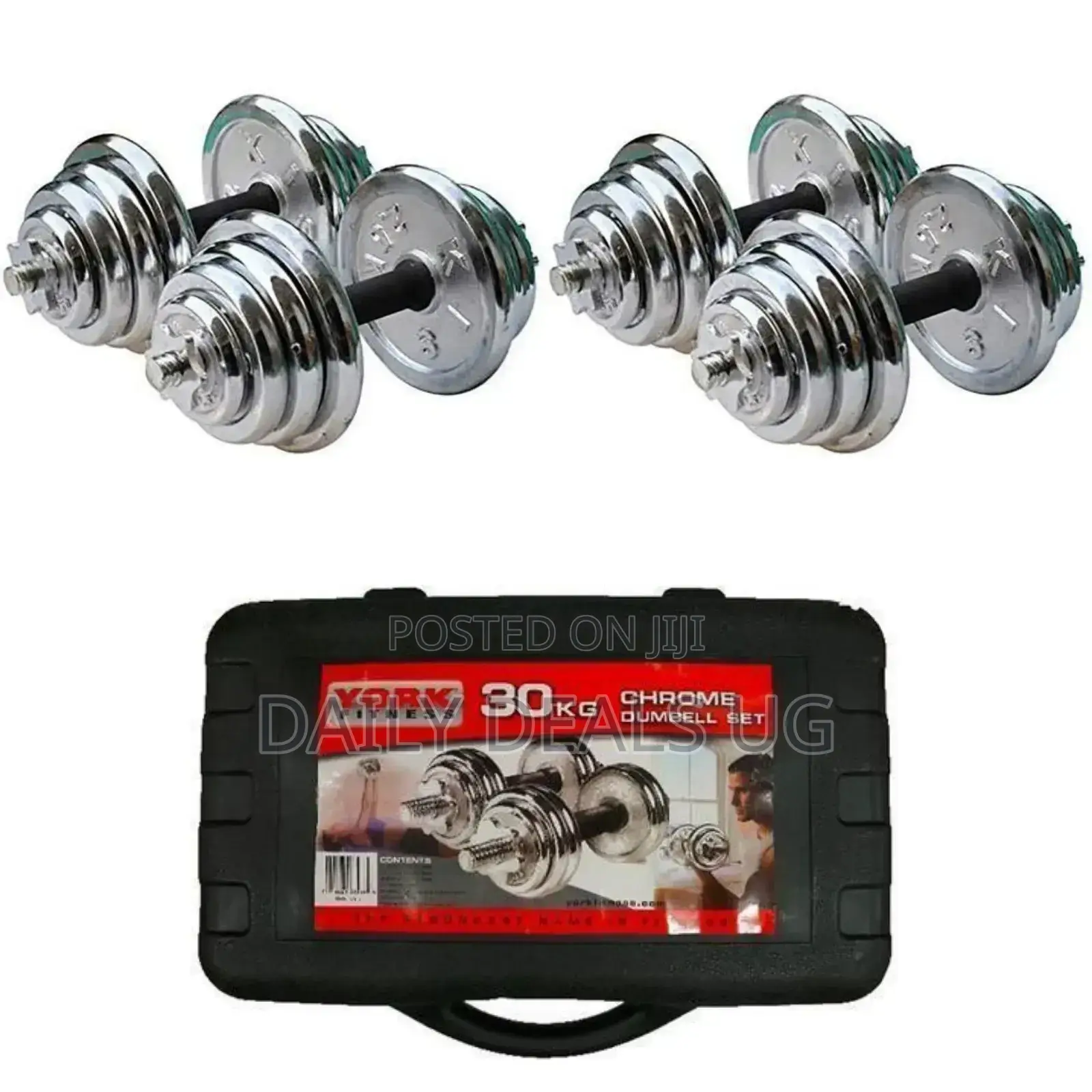 Stainless Dumbbell Set