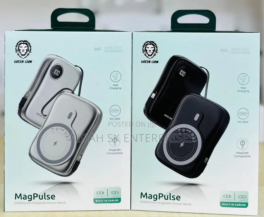Green Lion Magpulse 10000mah Magsafe Power Bank