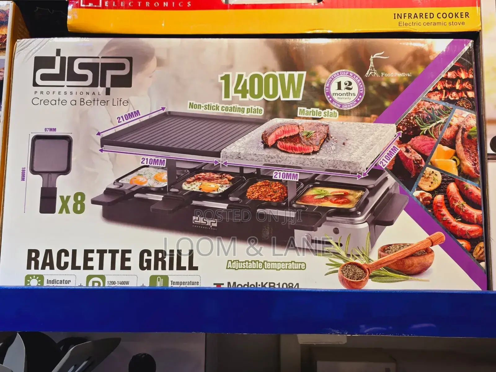 DSP Raclette Grill KB2084
