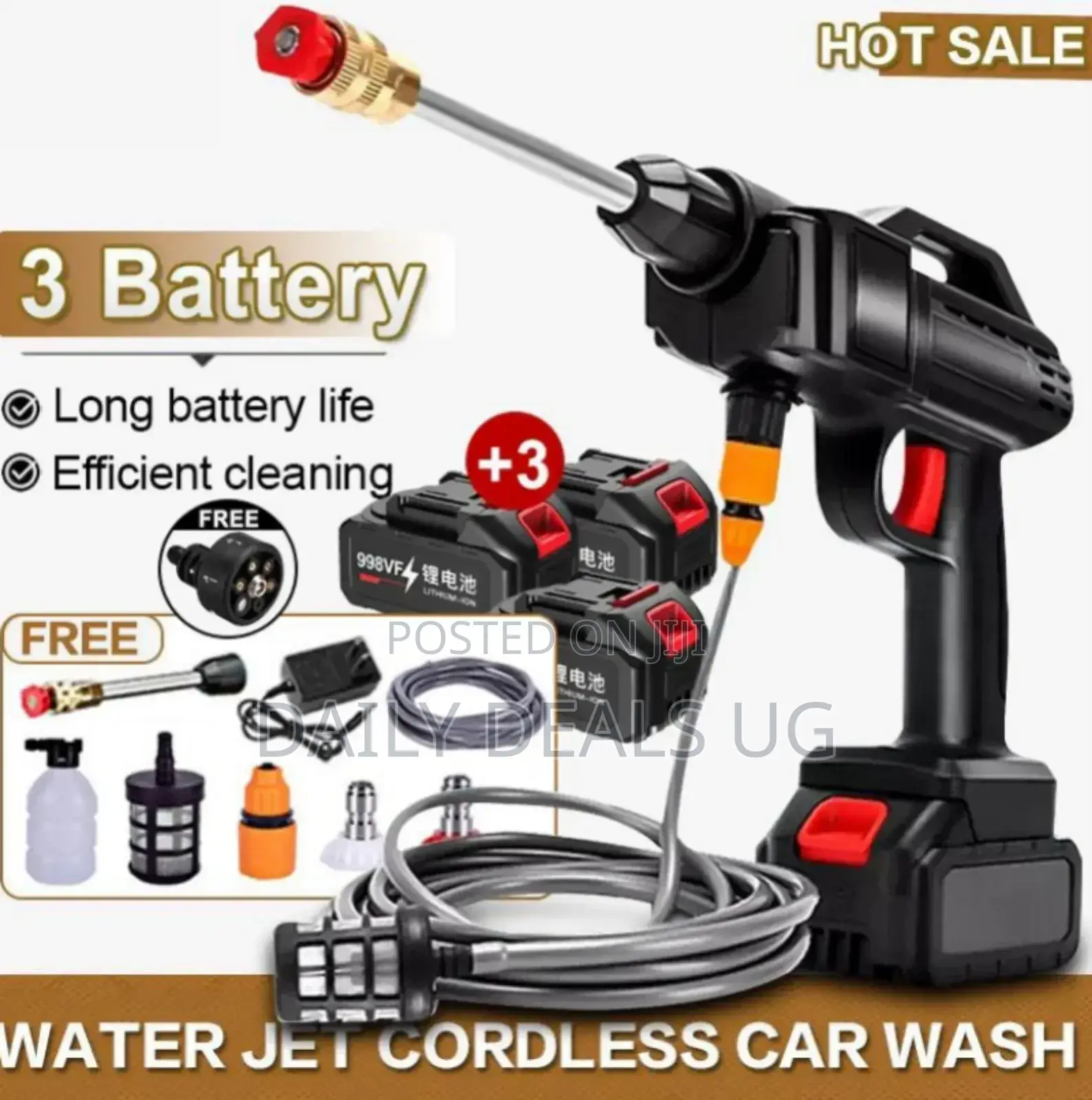 Rechargeable Car High Pressure