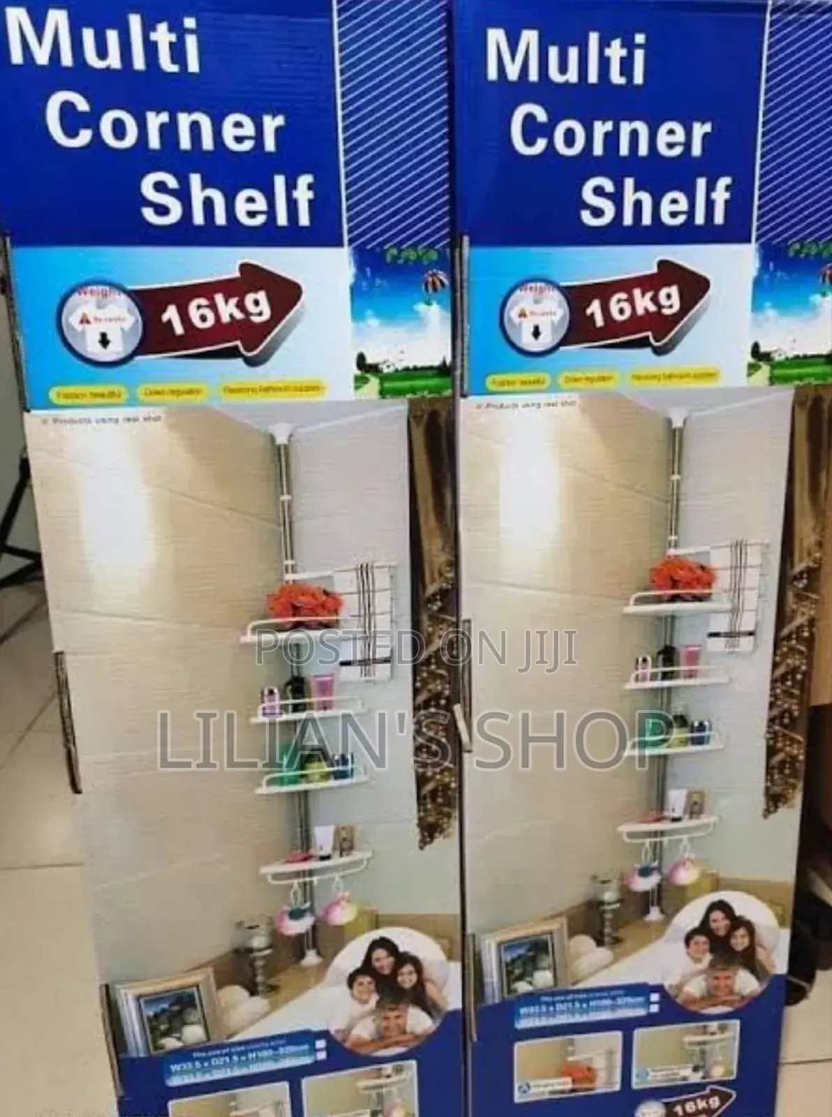 Adjustable Multi Corner Shelf