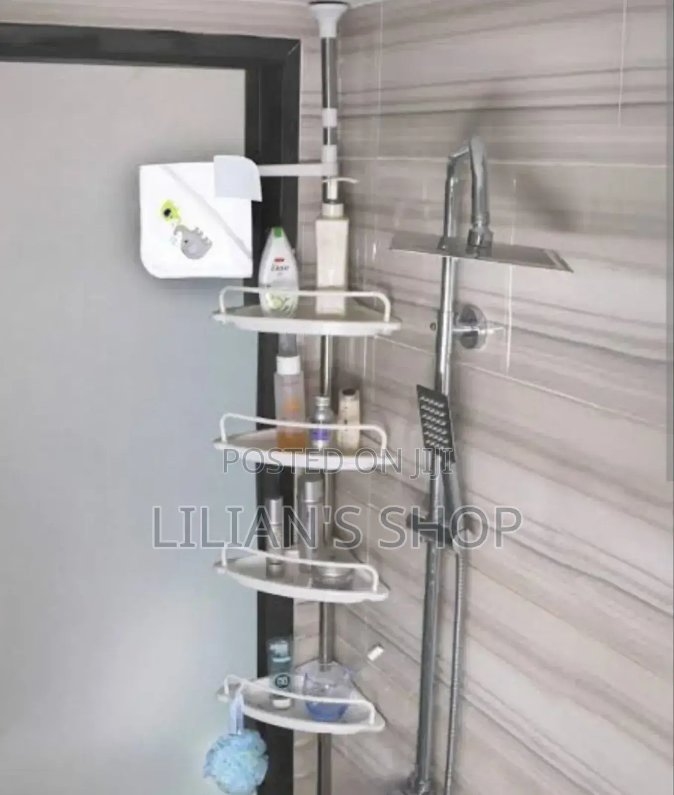 Multifunction Adjustable Bathroom Corner Shef