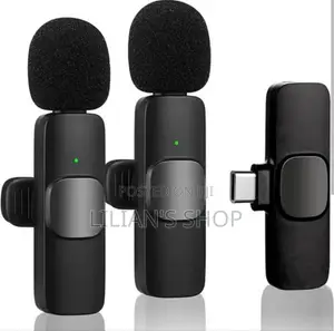 Dual Wireless Microphone -Black