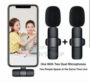 Dual Wireless Microphone -Black