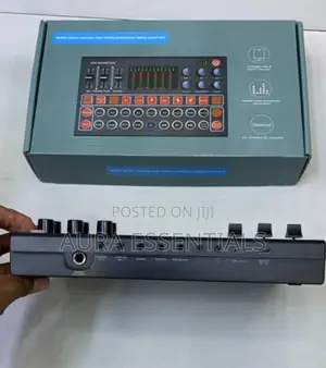 M9 Audio Interface Sound Card and Voice Mixer