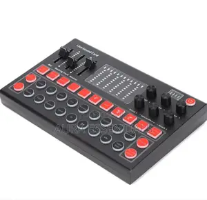 M9 Audio Interface Sound Card and Voice Mixer