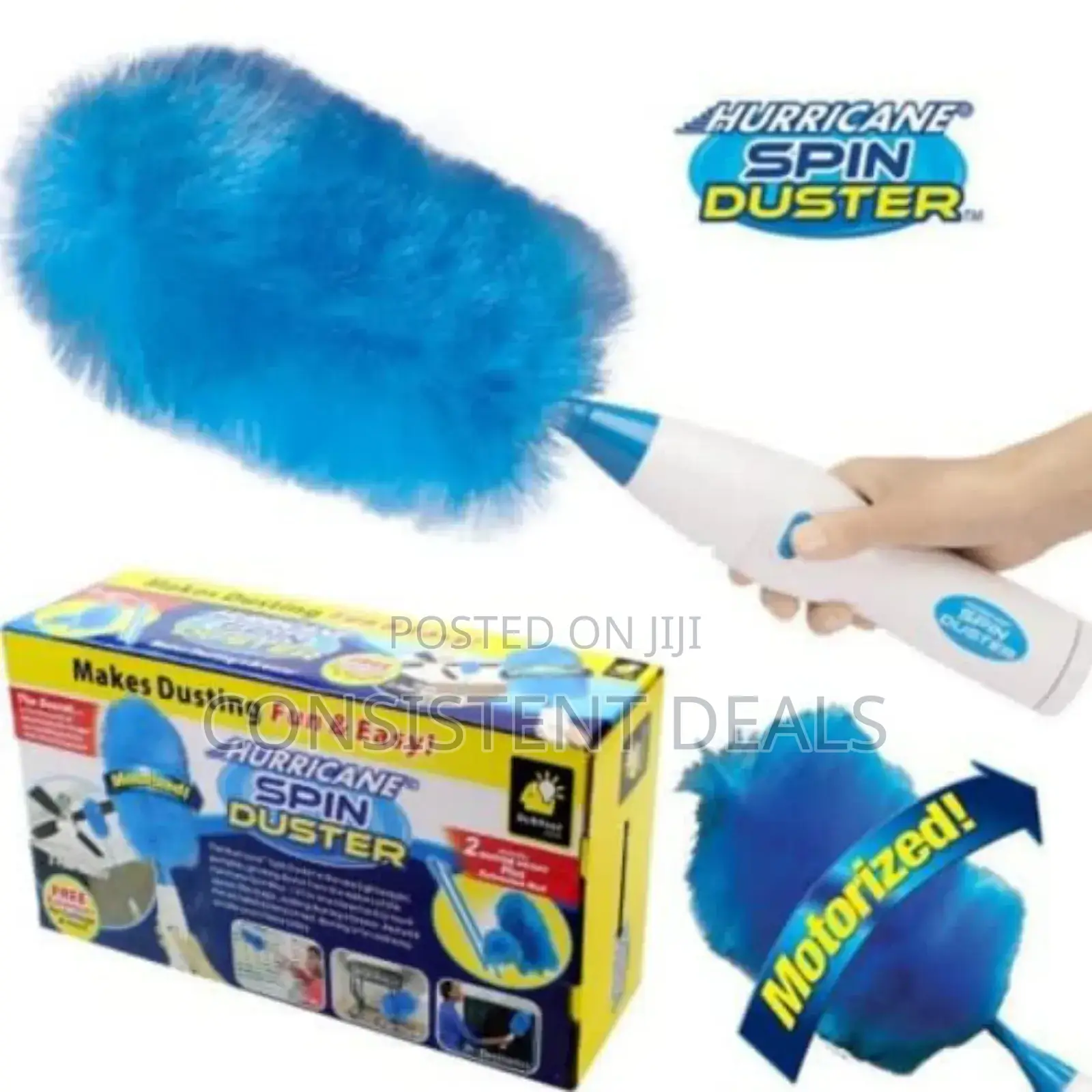Hurricane Spin Duster Brush