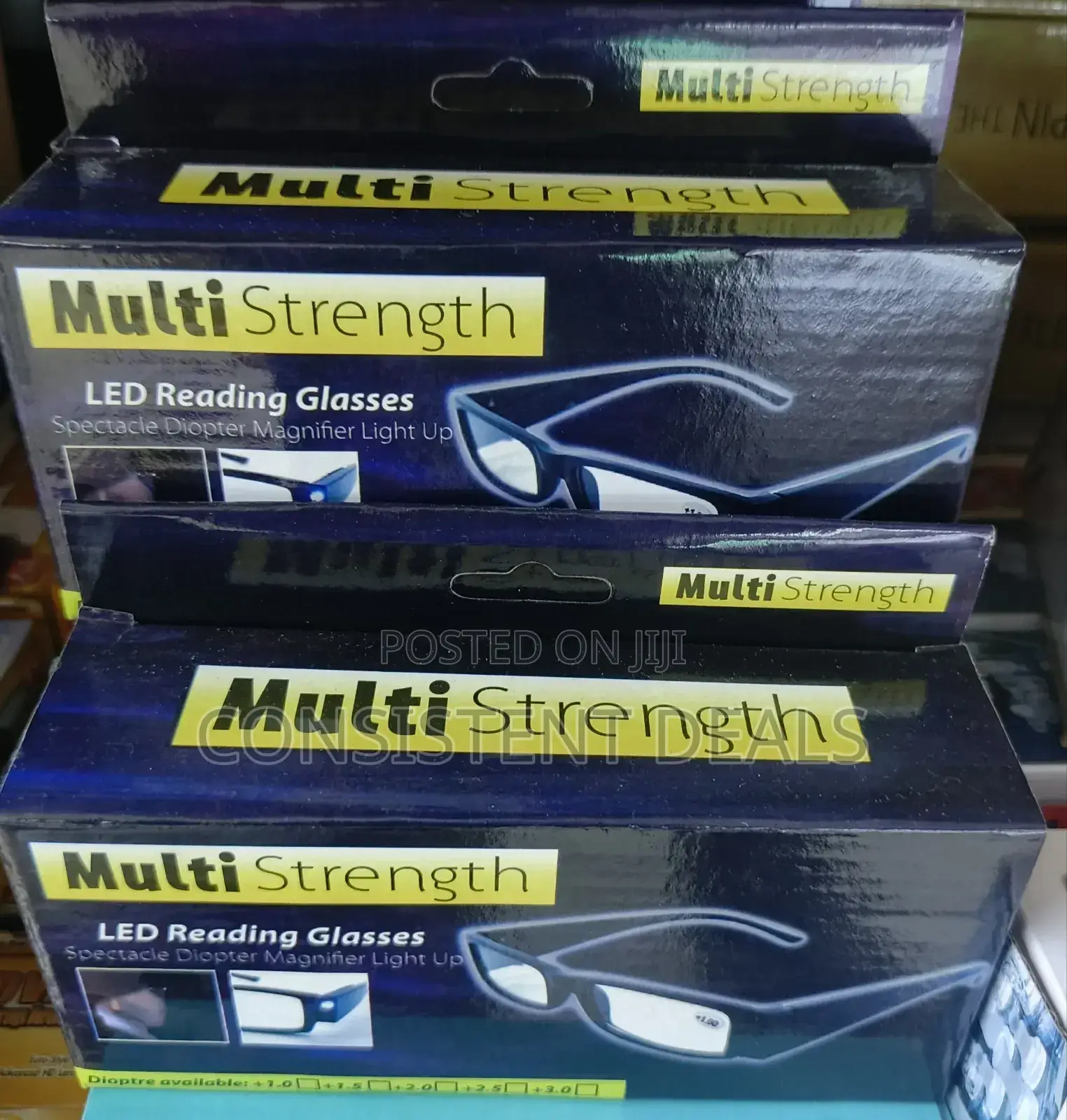 Multi Strength Led Reading Glasses