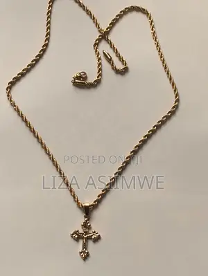 Rope Necklaces With a Cross Pendant