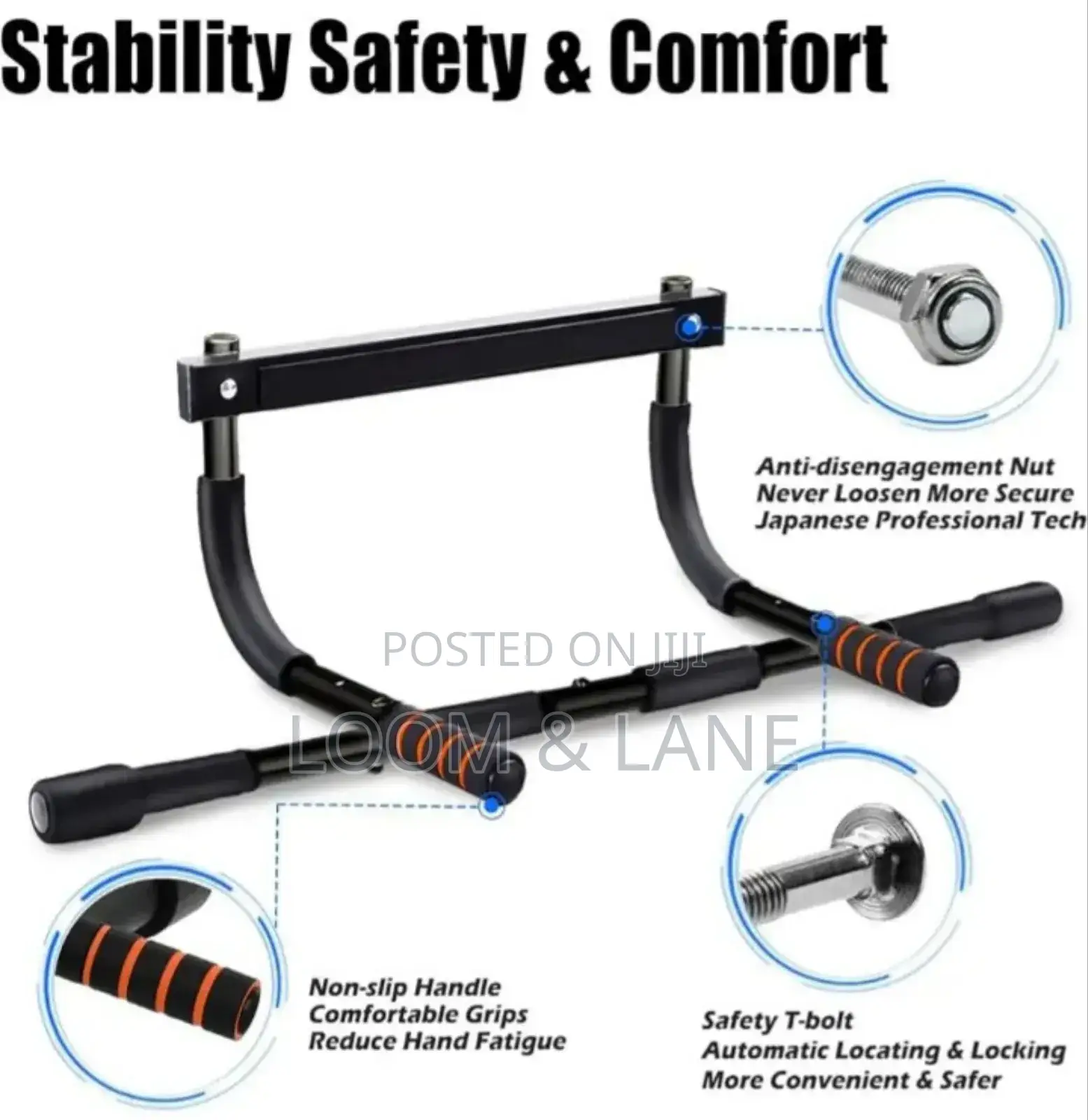 Adjustable Door Pull Up Bar