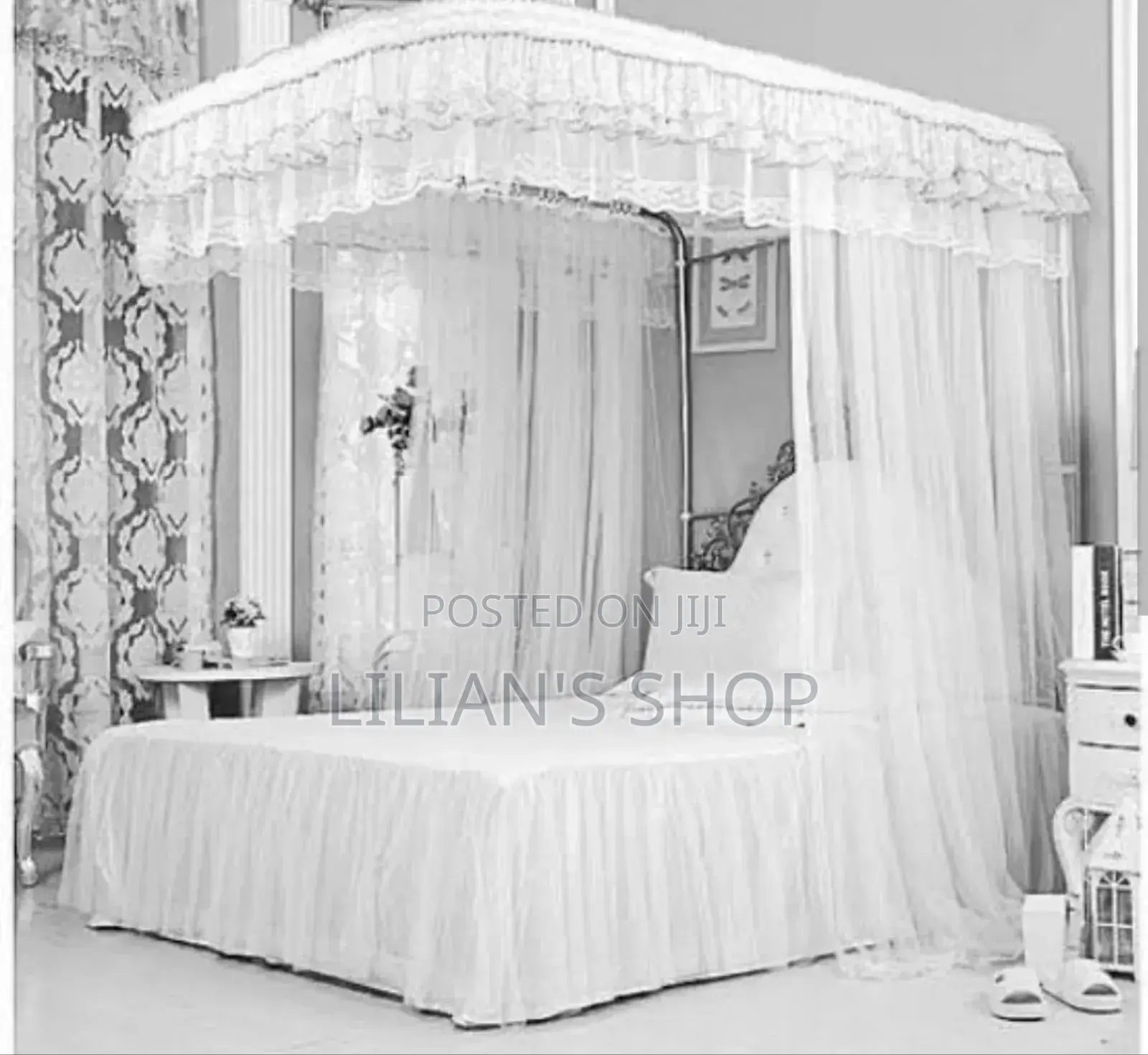Adjustable 2 Stand Mosquito Net