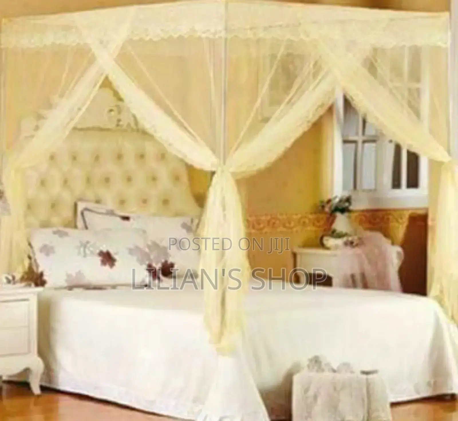 4 Stand Luxury Mosquito Net All Sizes
