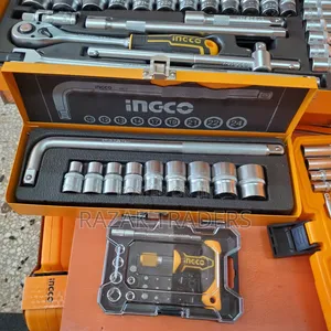 Socket Set Hand Tool Kit 10pcs Ingco