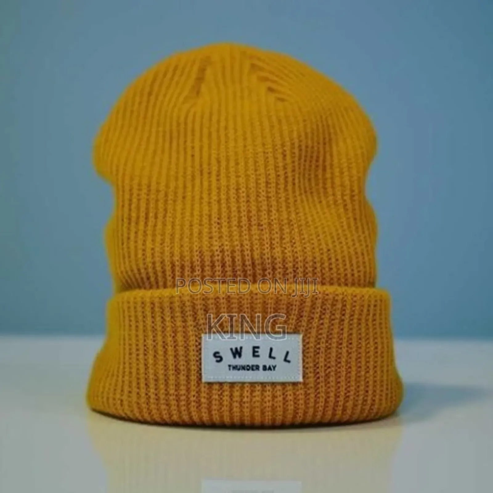 Mustard Yellow Beanie Headsock