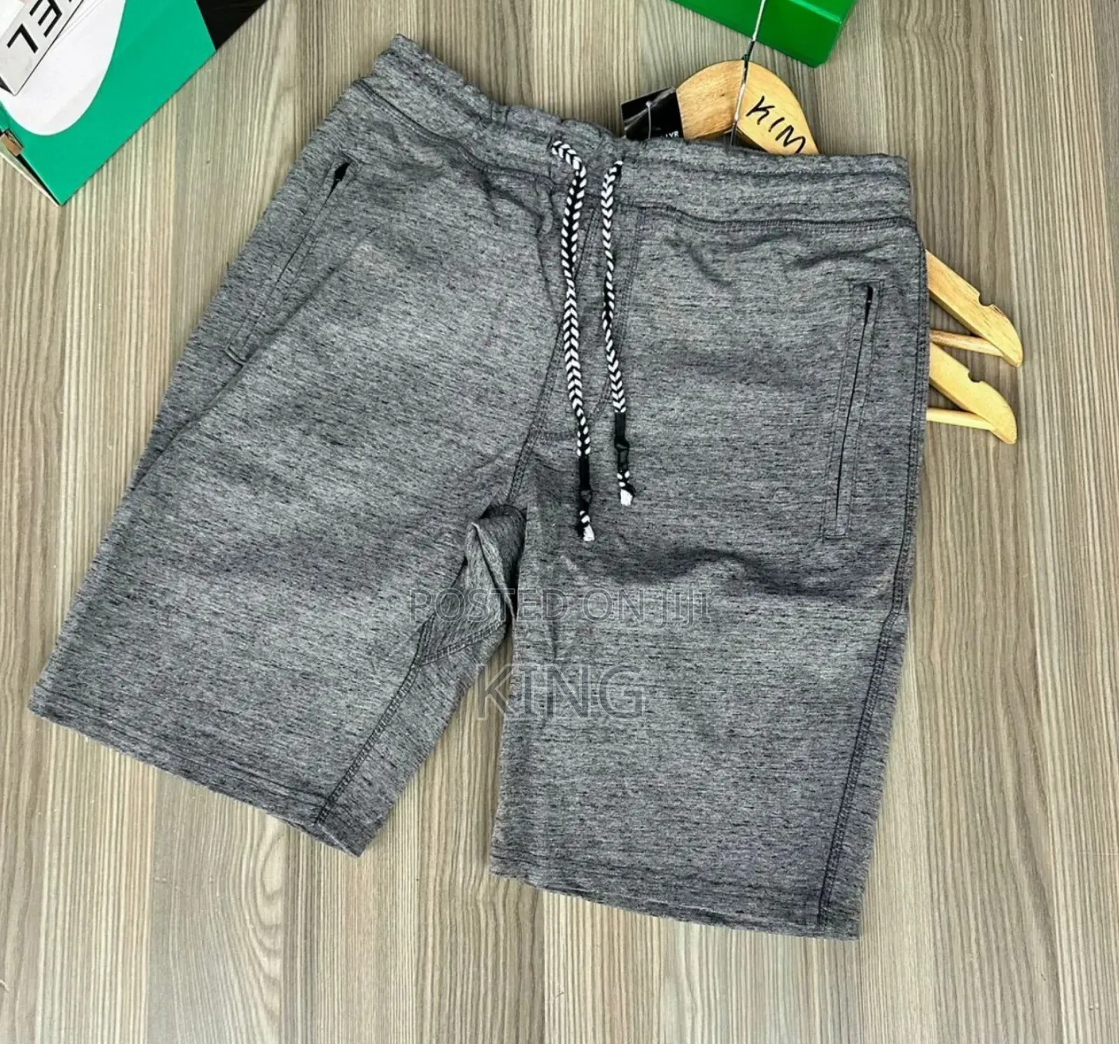 Casual Shorts. Classic Grey
