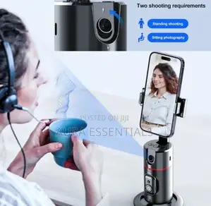 360 Rotation Follow Up Gimbal Stabilizer Monopod Gimbal