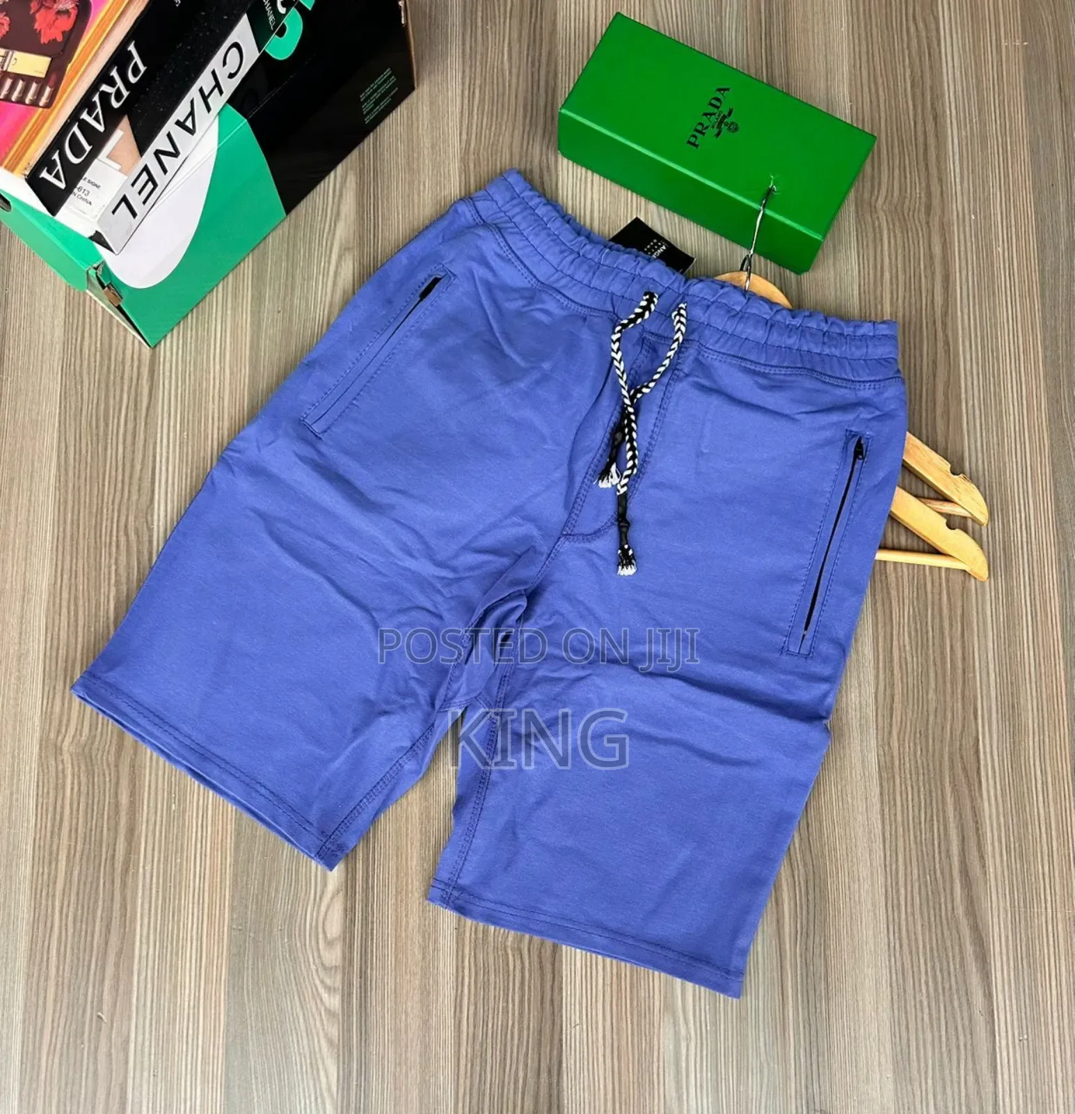 Casual Shorts. Swift Blue