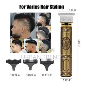 Hair Clipper Grooming Cordless Cutting T-Blade Trimmer Kit