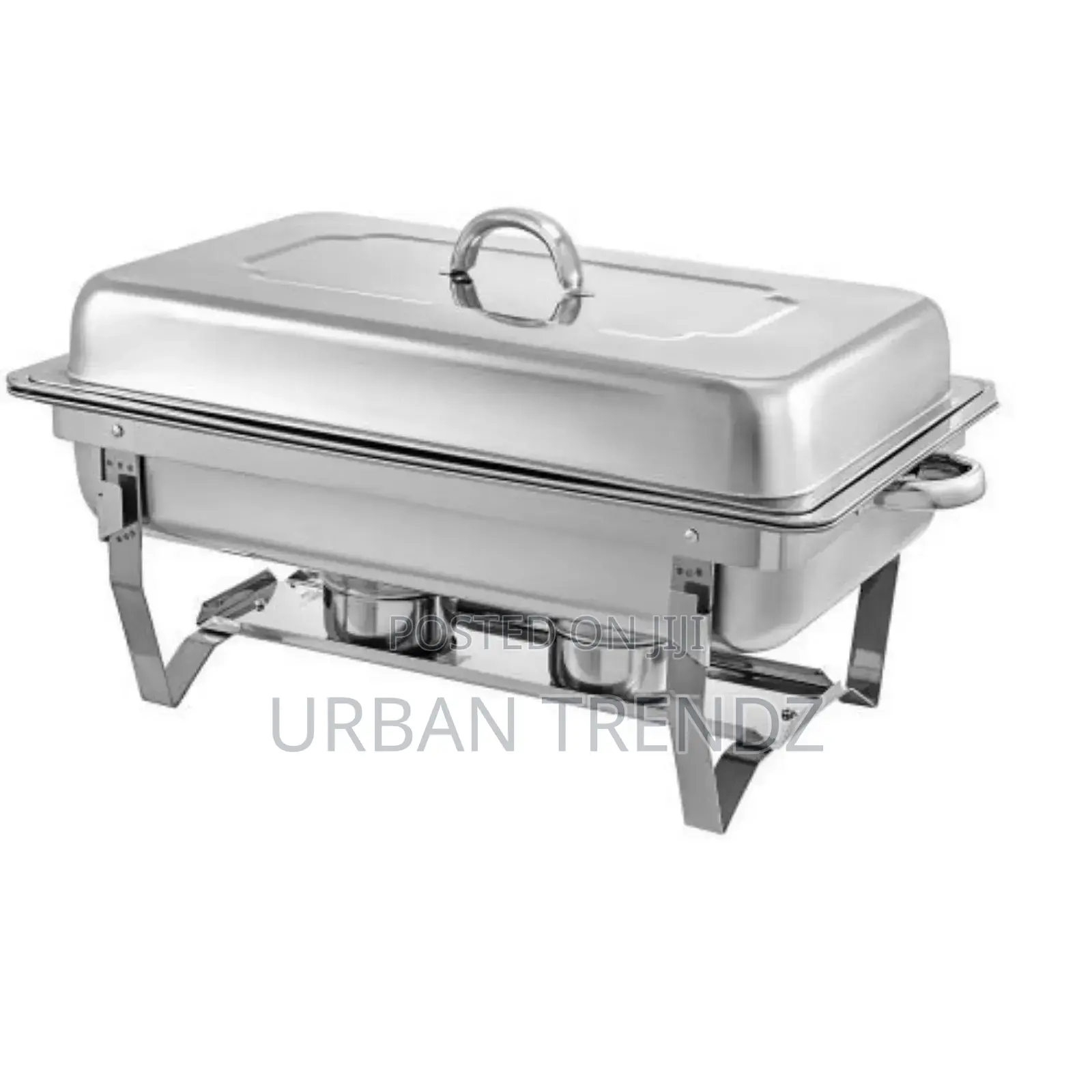Stainless Steel Triple Serving/Chafing Dish Food Warmer