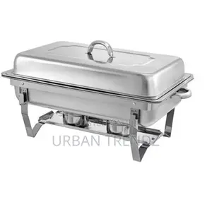 Stainless Steel Triple Serving/Chafing Dish Food Warmer