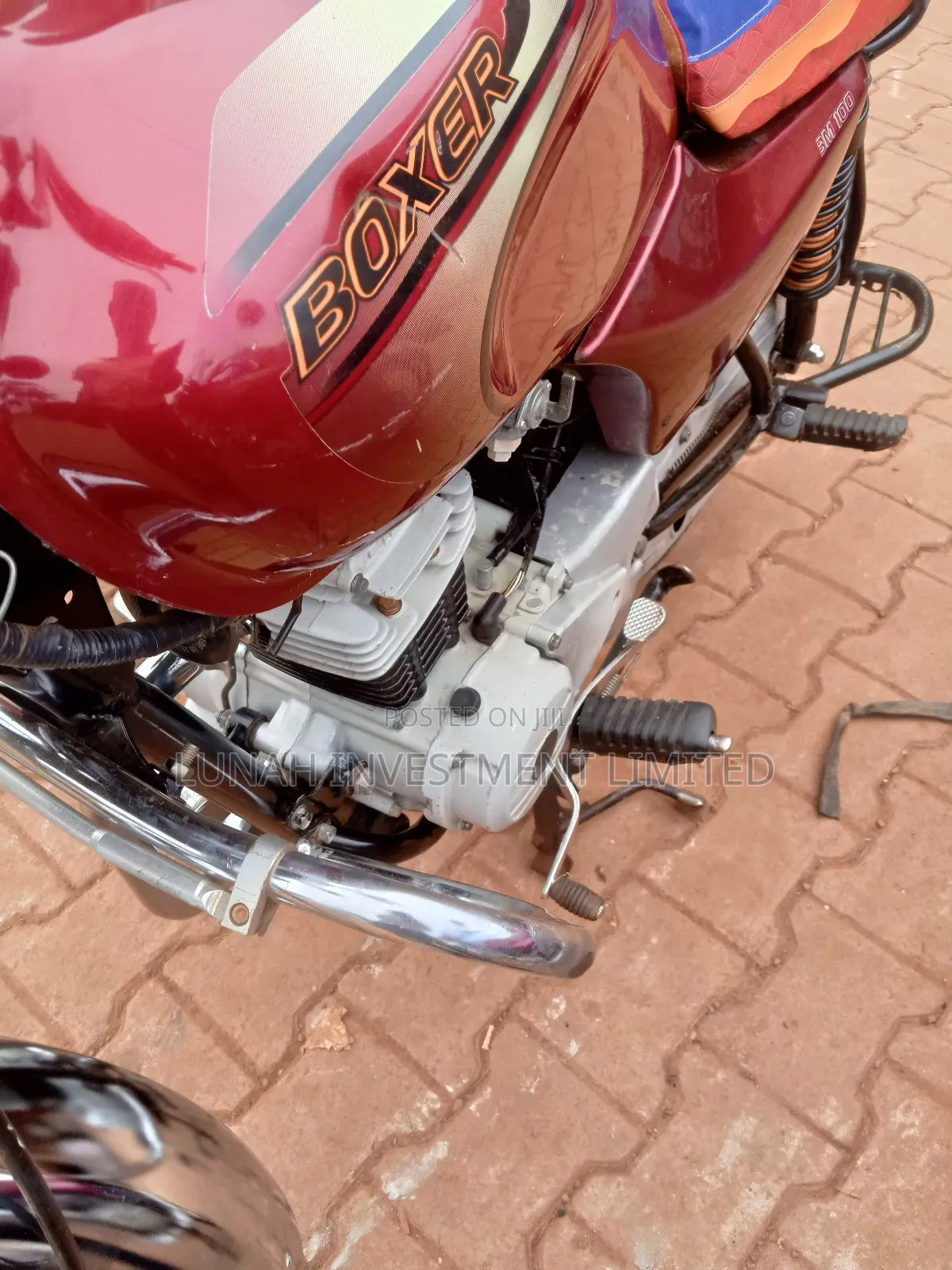 Bajaj Boxer BM100ES 2023 Red