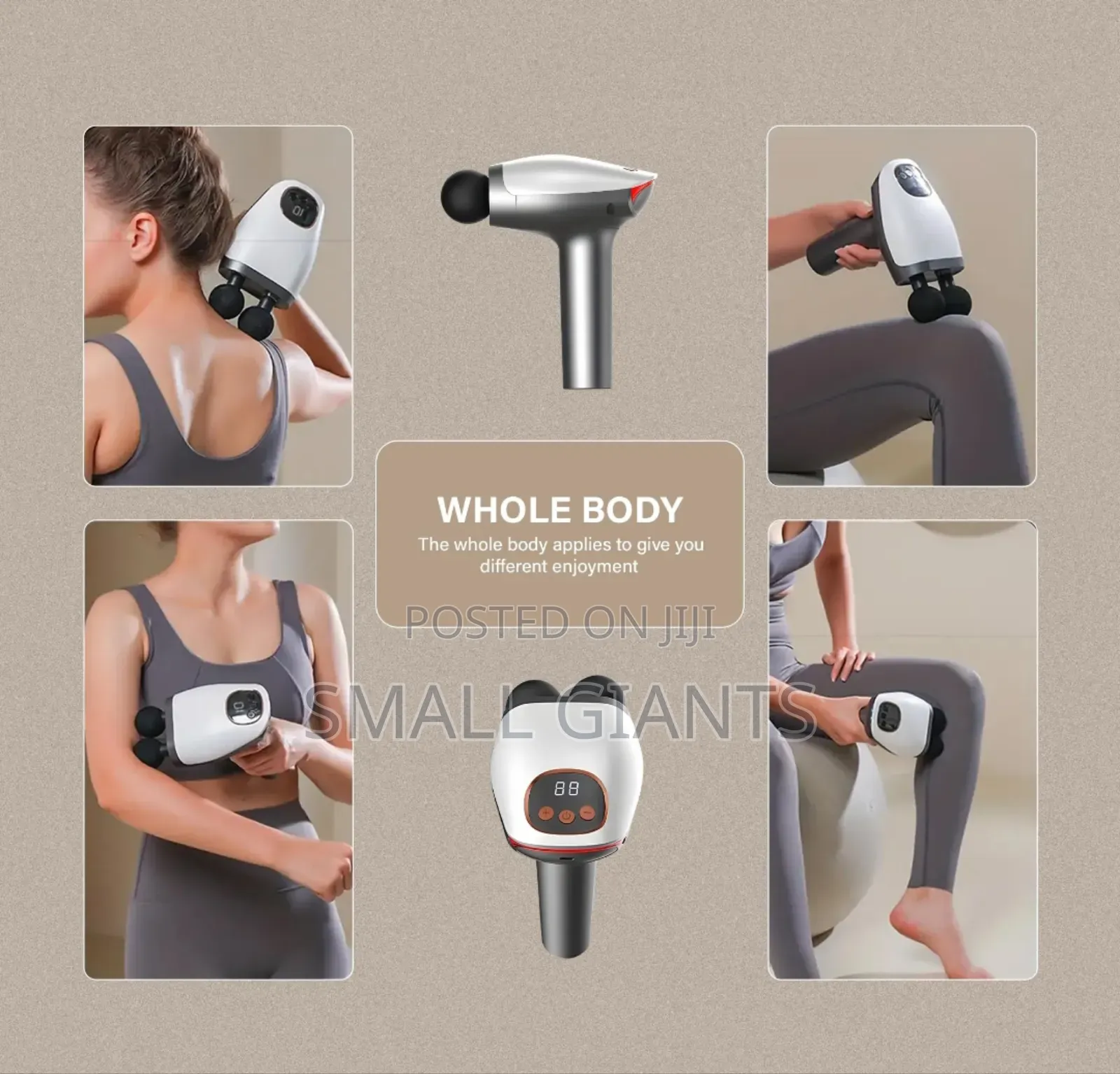 10 Speed Level Double Head Massager