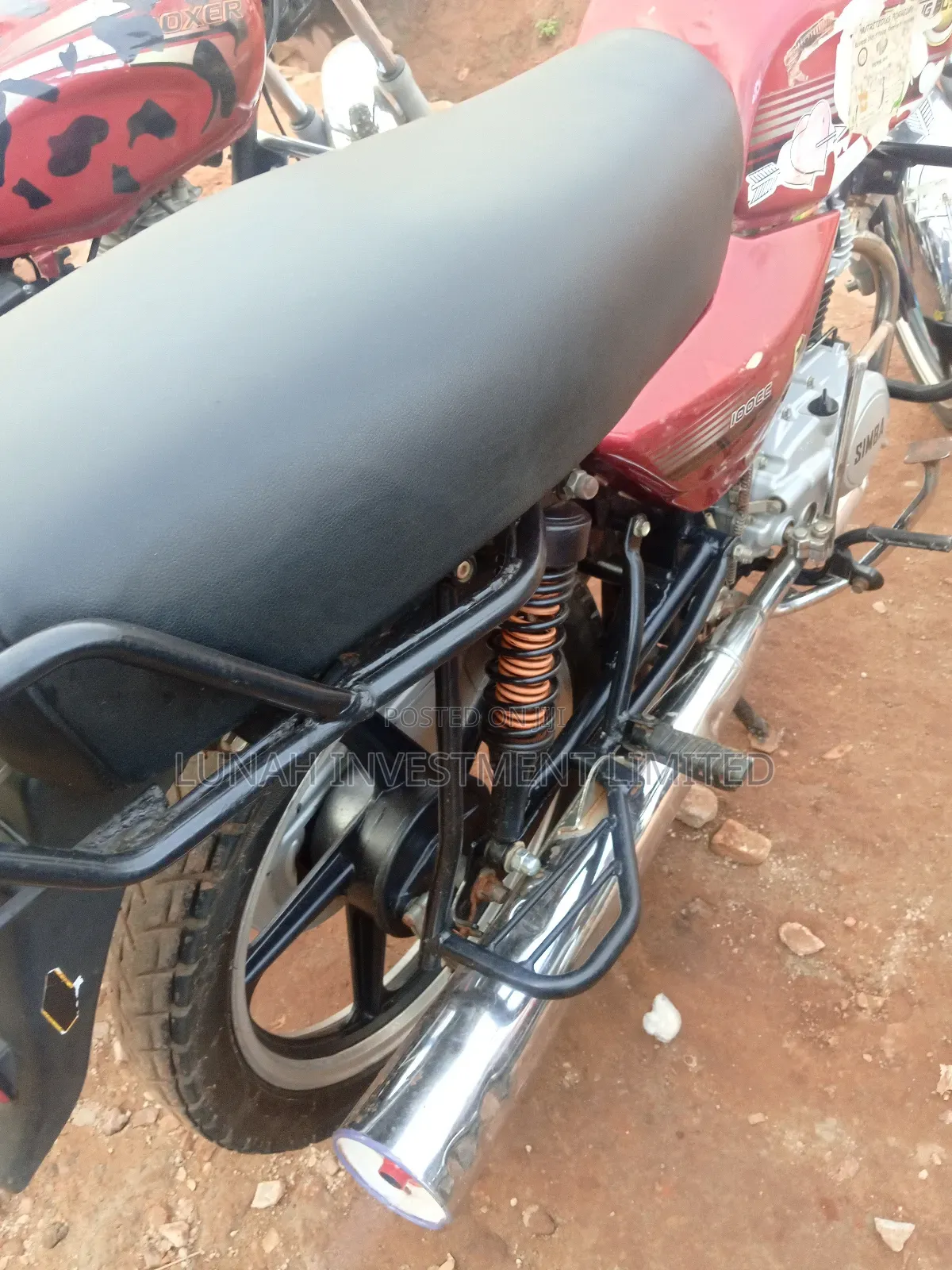 Bajaj Boxer 2024 Red