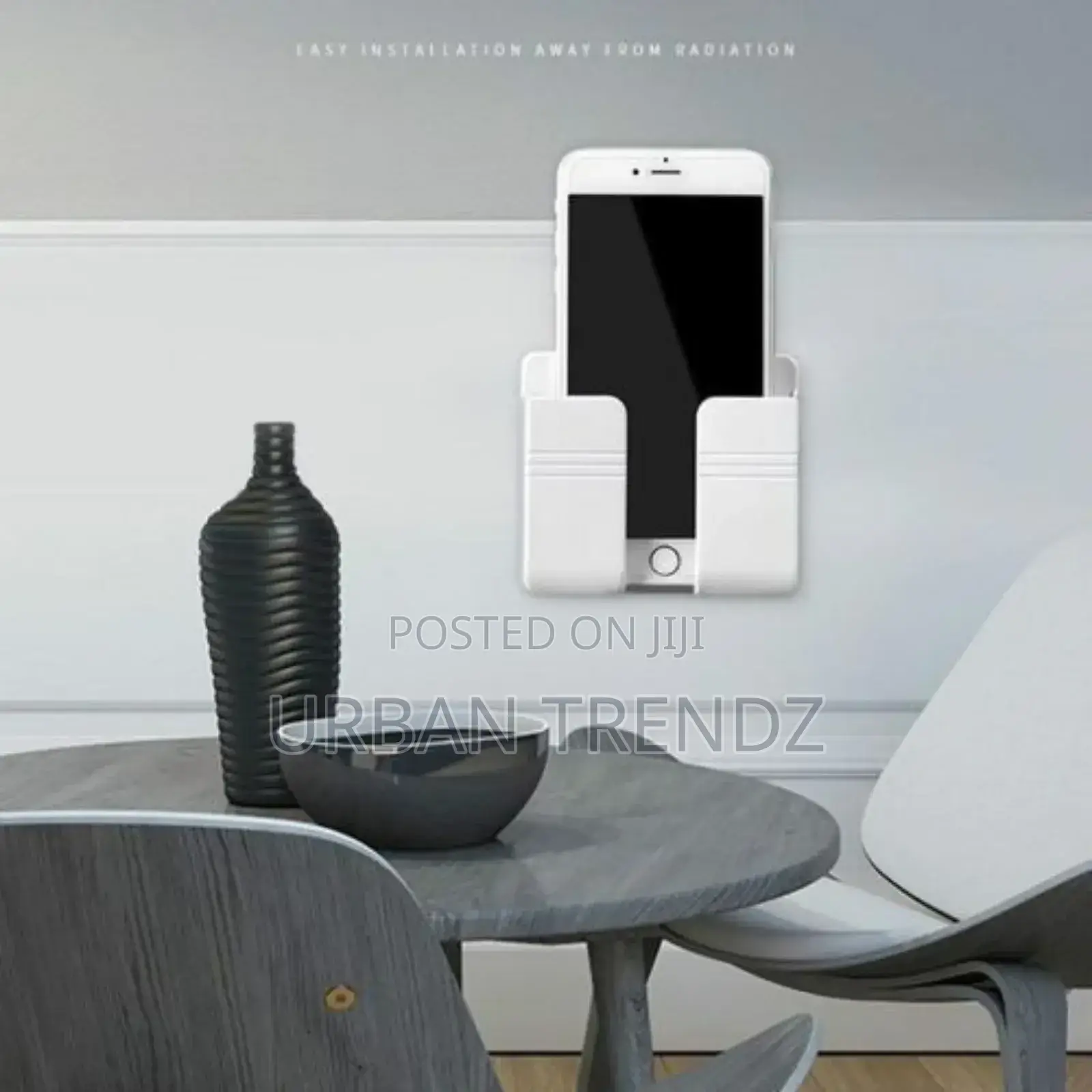 Wall-mounted Mobile Phone Charging Holder Storage Organizer