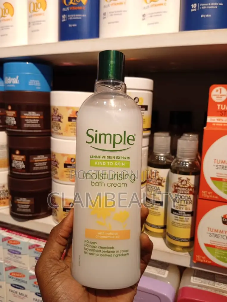 Kind to Skin Moisturising Bath Cream - Simple Skincare